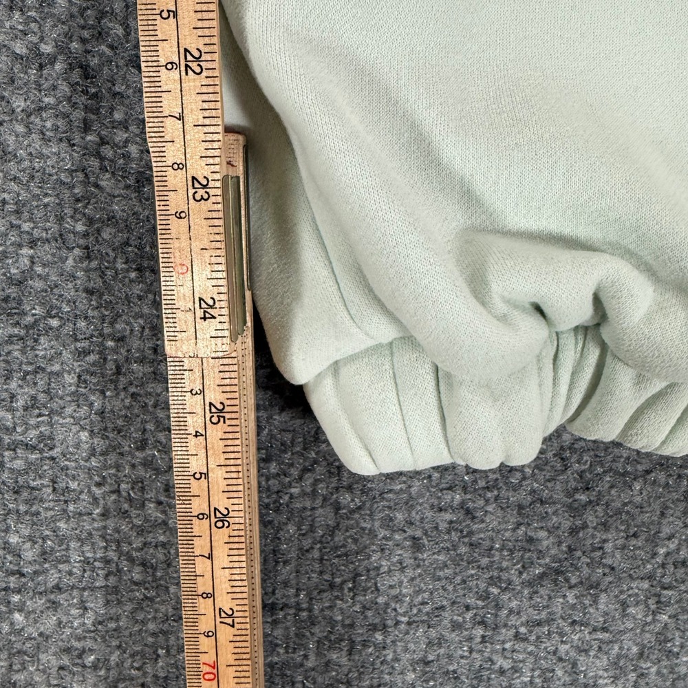 Comfrt‎ Sweatpants Unisex Small Sage Green Oversized Fleece Joggers Lounge NEW - Picture 6 of 11